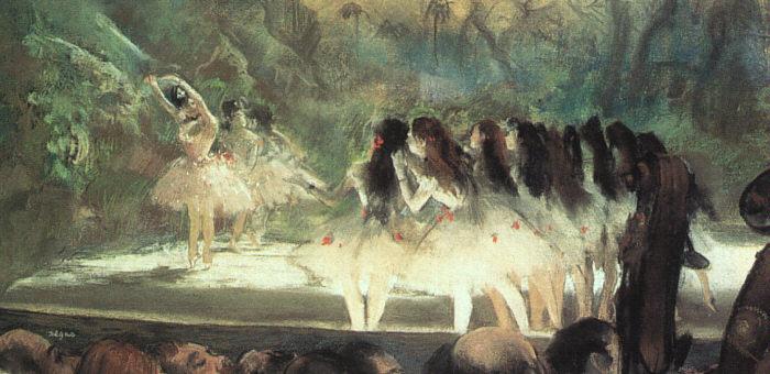 Edgar Degas Ballet at the Paris Opera oil painting image